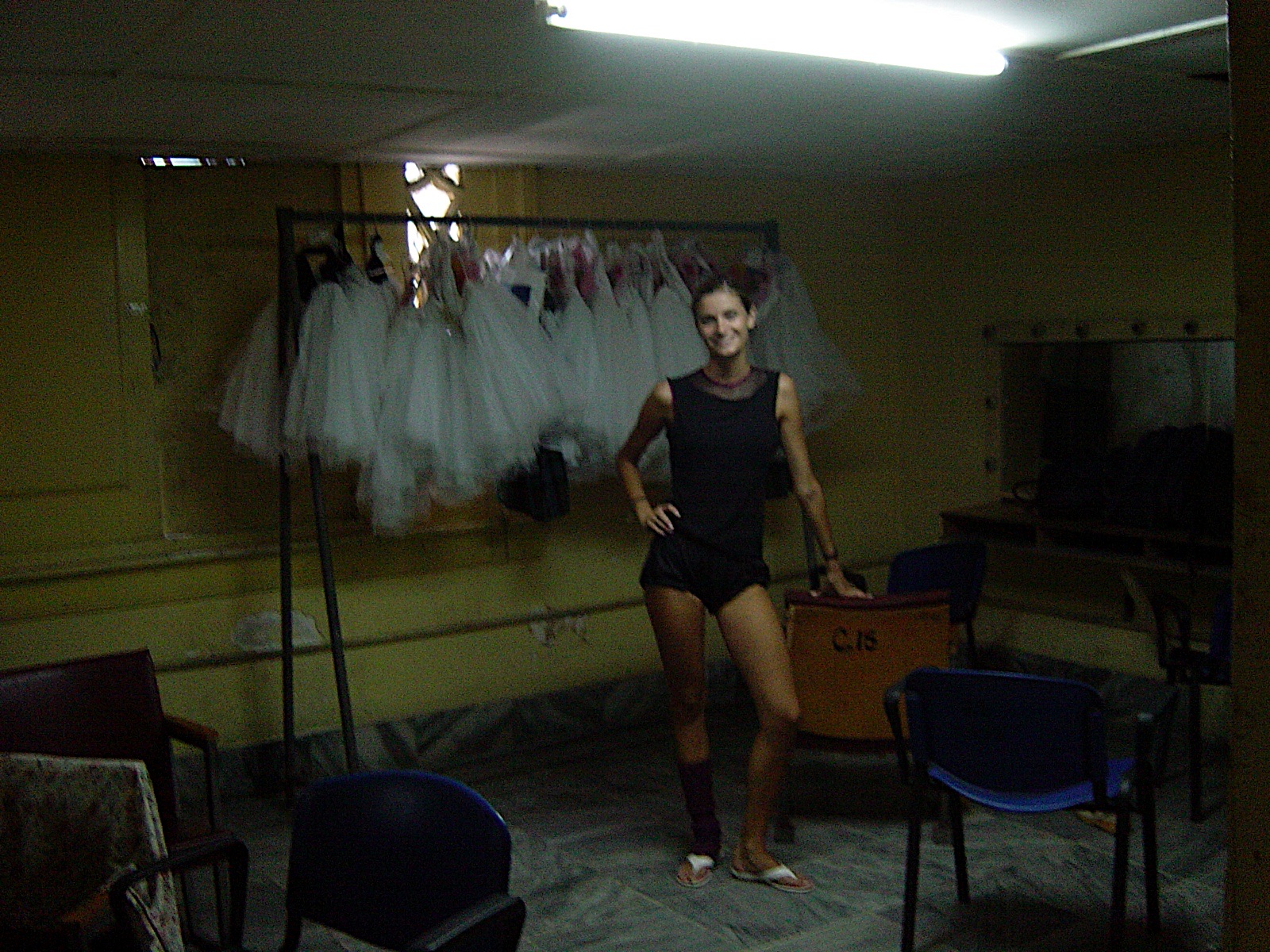 Backstage, tutús